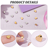 Unicraftale 20Pcs 2 Colors 304 Stainless Steel Beads STAS-UN0059-77-5