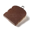 Opaque Resin Imitation Food Pendants FIND-Z006-02-2