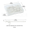 20 Sets Brass Chain Extender FIND-FS0001-36-5