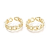 Brass Cuff Rings RJEW-F103-02-G-1