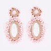 Rhinestone Braided Ear Studs for Women FIND-PW0024-19F-1