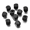 Spray Painted Wooden Beads WOOD-P021-01C-29-1