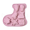 Christmas Food Grade Silicone Waffle Molds DIY-L025-041-1