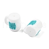 Father's Day Silicone Beads SIL-V006-02D-2