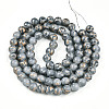 Baking Painted Glass Beads Strands DGLA-N010-10mm-09-2