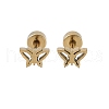 304 Stainless Steel Stud Earrings for Women EJEW-E603-05D-G-1