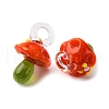 Handmade Lampwork Pendants LAMP-M02-01Y-2