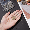 Beebeecraft 600Pcs 2 Styles Round 316 Surgical Stainless Steel Spacer Beads STAS-BBC0006-05-3