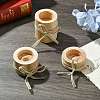 Wood Candle Holder DJEW-CJC0002-02-4