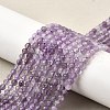 Natural Amethyst Beads Strands G-S387-A02-4mm-1