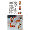 Custom Summer Theme PVC Plastic Clear Stamps DIY-WH0631-0232-9