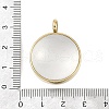 Ion Plating(IP) 304 Stainless Stee Locket Pendants STAS-S132-15G-03-3
