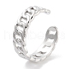 Non-Tarnish 304 Stainless Steel Open Cuff Rings RJEW-K273-06P-1
