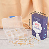 SUNNYCLUE DIY Geometry Style Earring Making Kits DIY-SC0013-16G-3