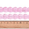 Transparent Glass Beads Strands GLAA-N012-02A-4