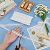 FINGERINSPIRE 10M Polycotton Pleated Elastic Lace Ribbon OCOR-FG0002-62B-02-3