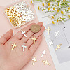 HOBBIESAY 100Pcs 2 Colors Tibetan Style Alloy Pendants FIND-HY0003-72-3