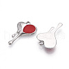 304 Stainless Steel Pendants STAS-N108-12P-2