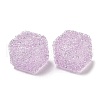 Drusy Cube Resin Rhinestone Beads RESI-C038-02I-2