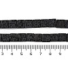 Frosted Natural Lava Rock Beads Strands G-E618-09-4