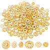   150Pcs 3 Styles Rack Plating Zinc Alloy Spacer Beads FIND-PH0018-81-1