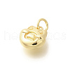 Brass Pendants KK-L225-007G-01-2