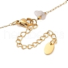 Natural Stone Pendant Necklaces GB8427-4-3