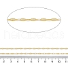 Rack Plating Brass Dapped Chains AJEW-Q153-02G-17-2