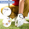 12Pcs Glas Seed Locking Stitch Markers HJEW-CA00014-4