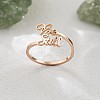304 Stainless Steel Cuff Rings FS-WGE2533-03-1