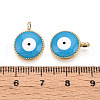 Alloy Enamel Pendants ENAM-T020-105B-3