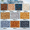 HOBBIESAY 10 Styles 6660 Pcs Glass Seed Beads SEED-HY0001-16-4