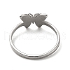 Non-Tarnish 201 Classic 201 Stainless Steel Finger Rings for Women RJEW-G278-36P-3