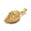 304 Stainless Steel Pendants STAS-B086-11C-G-2