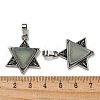 Natural Green Aventurine Pendants G-G147-08AS-05-3