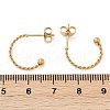 201 Stainless Steel Stud Earring EJEW-C131-06G-5