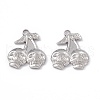 Non-Tarnish 304 Stainless Steel Pendants STAS-B031-06P-2