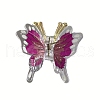 Butterfly Plastic Claw Hair Clips PW-WG58C45-01-1
