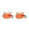 Thanksgiving Day Theme Alloy Enamel Pendants X1-ENAM-T020-35E-1