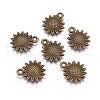 Tibetan Style Alloy Pendants A-PALLOY-WH0066-12AB-1