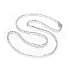 Non-Tarnish 304 Stainless Steel Curb Chain Necklaces NJEW-E143-01P-1