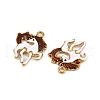 304 Stainless Steel Enamel Pendants STAS-Z140-02G-01-2