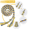 Polyester Graduation Honor Rope AJEW-WH0314-317B-6
