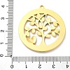 304 Stainless Steel Enamel Pendants STAS-S163-17G-3