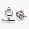 CCB Plastic Toggle Clasps CCB-J027-77B-1