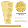 Self Adhesive Gold Foil Embossed Stickers DIY-WH0211-114-2