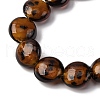Handmade Gold Sand Lampwork Beads Strands LAMP-Q045-05A-3