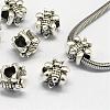 Alloy European Beads PALLOY-S079-078AS-1