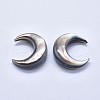 Natural Black Lip Shell Cabochons X-SSHEL-P015-80B-20mm-2