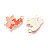 Alloy Enamel Pendants ENAM-T022-21-2